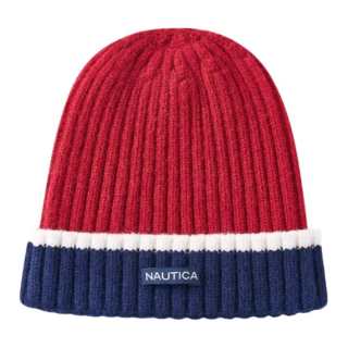 NAUTICA Viscose Beanies Kids' Navy Blue/Gray/Burgundy/Blue