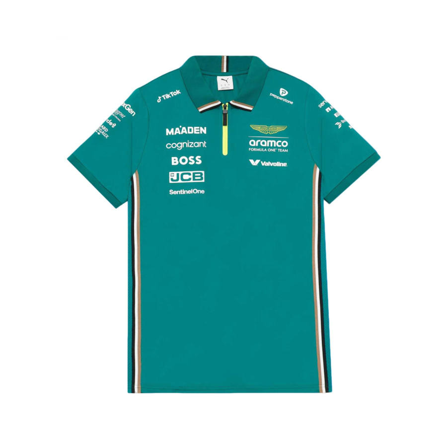 Puma x Aston Martin Aramco F1® Team Men's Replica Polo Shirt