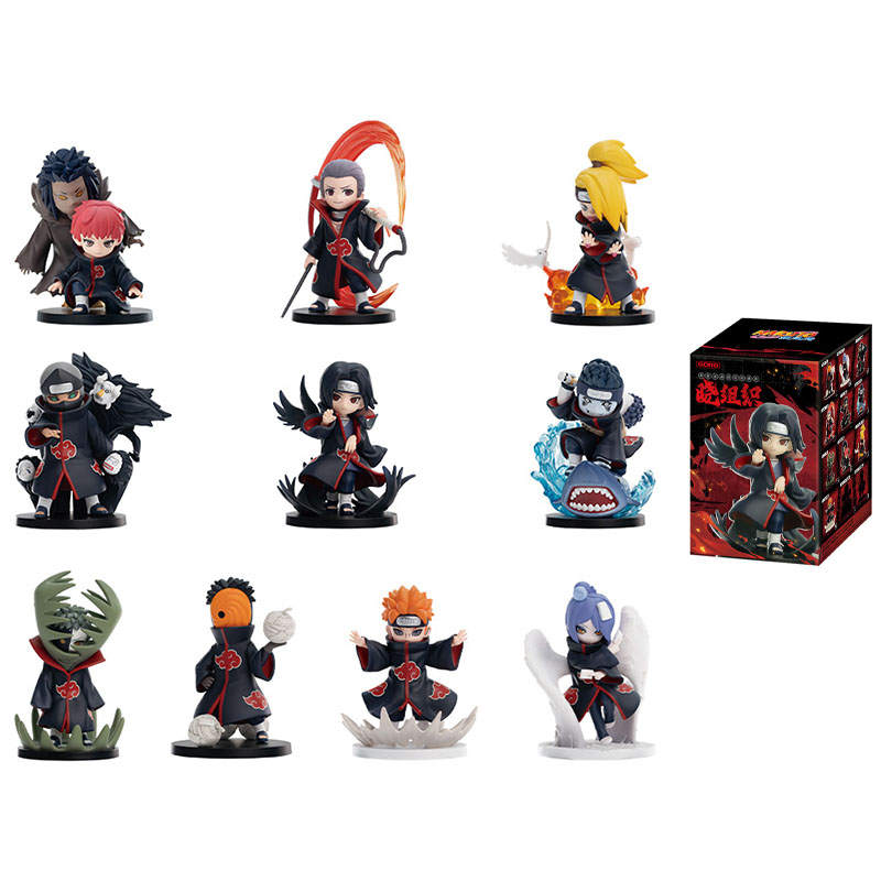 Resonance x POP MART Naruto Shippuden Great Dawn Organization Theme Figure Mystery Boxes