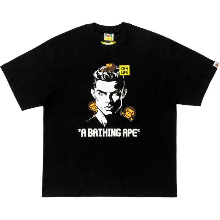 A BATHING APE CR7 LIFE FW25 T Shirt Men's