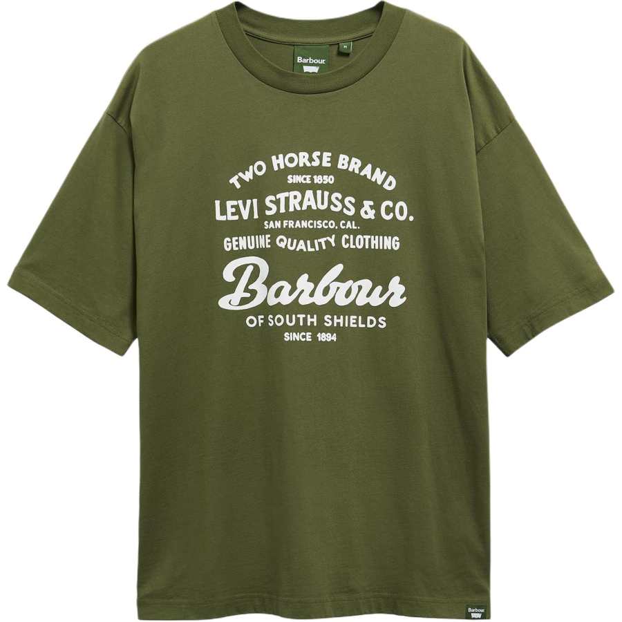 Barbour x Levi's graphic-print T-shirt
