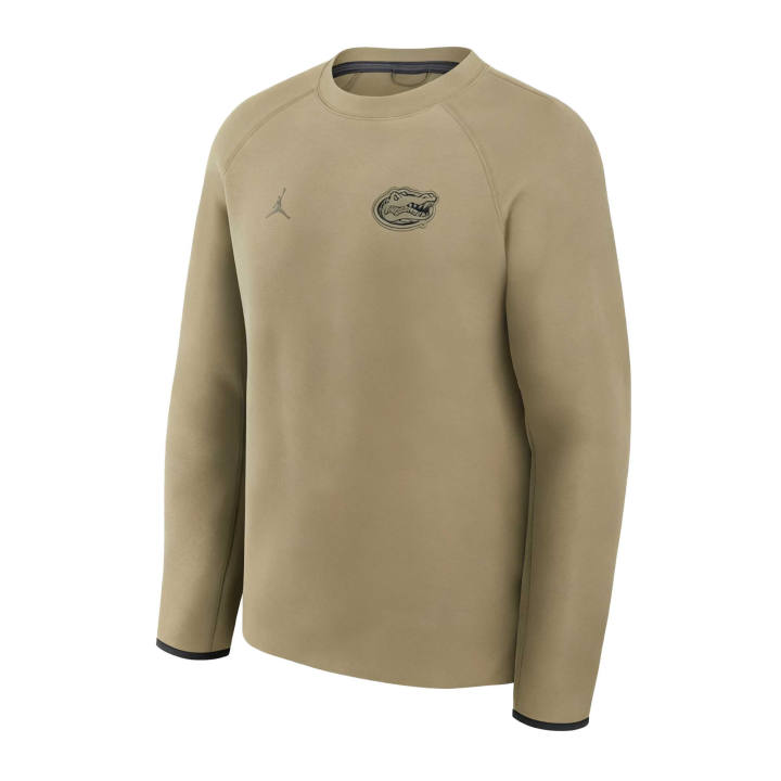 Jordan Jordan Florida Gators Tech Fleece Men's Jordan Brand College Pullover Crew
