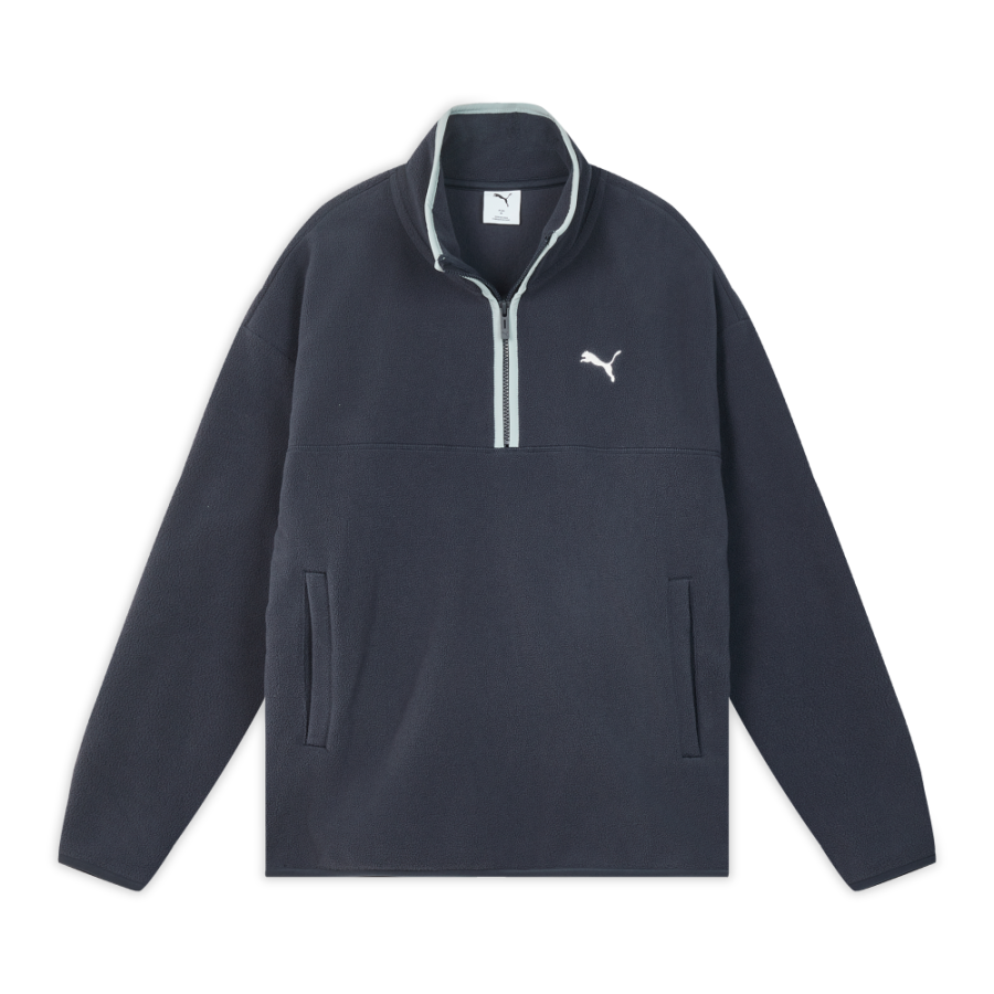 PUMA HALF ZIP POLAR FLEECE Sweatshirt Men's