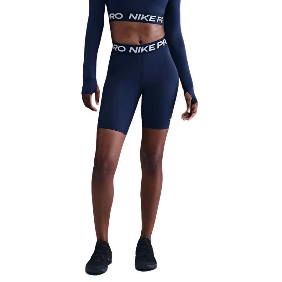 Nike Nike Pro Sports Shorts Women's Midnight Blue/White Moderate