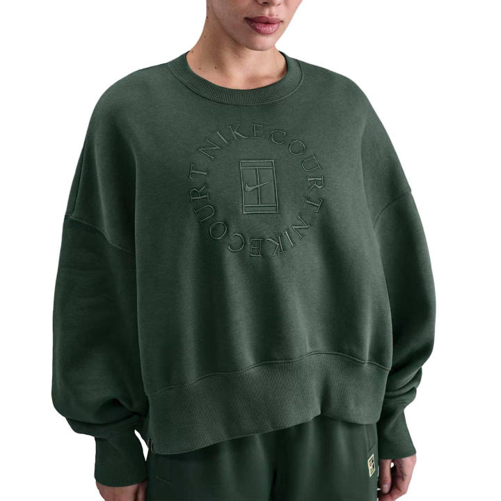 Nike NikeCourt Heritage Phoenix Fleece Women's Over-Oversized Crew-Neck Sweatshirt