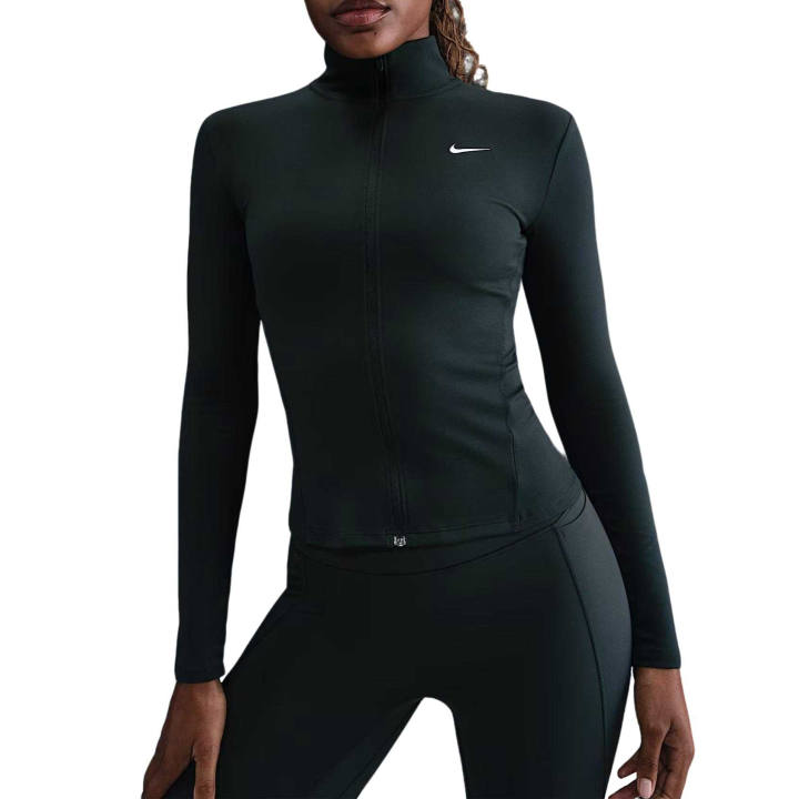 Nike Nike Dri Fit Jackets Women's Seaweed/White Stand Collar Moderate Other
