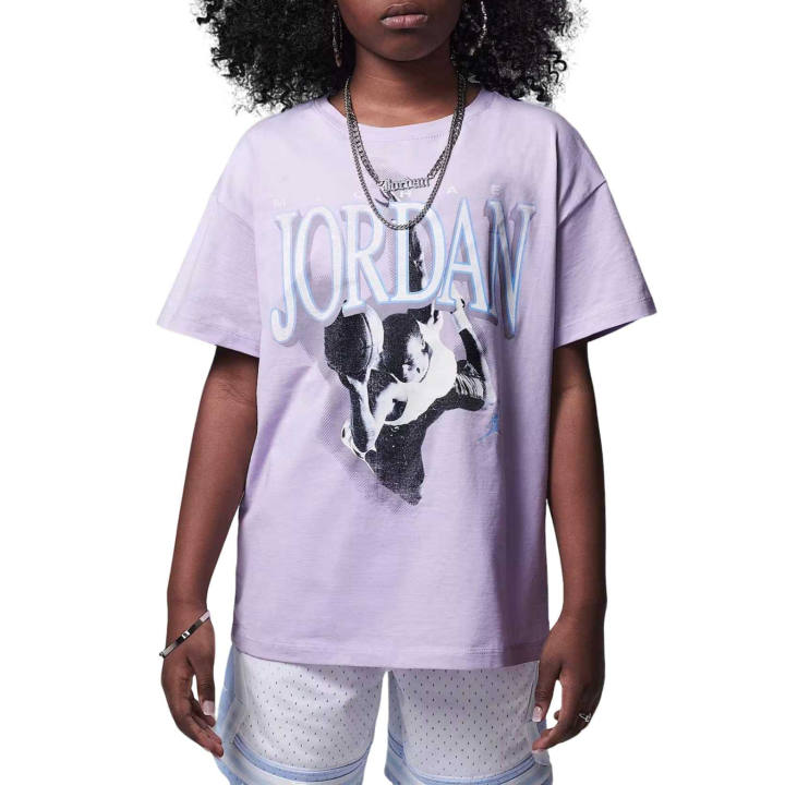 Jordan Jordan Kids T Shirts Crew Neck Moderate