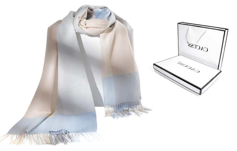 CACUSS Junior Wool Knit Scarves Women's