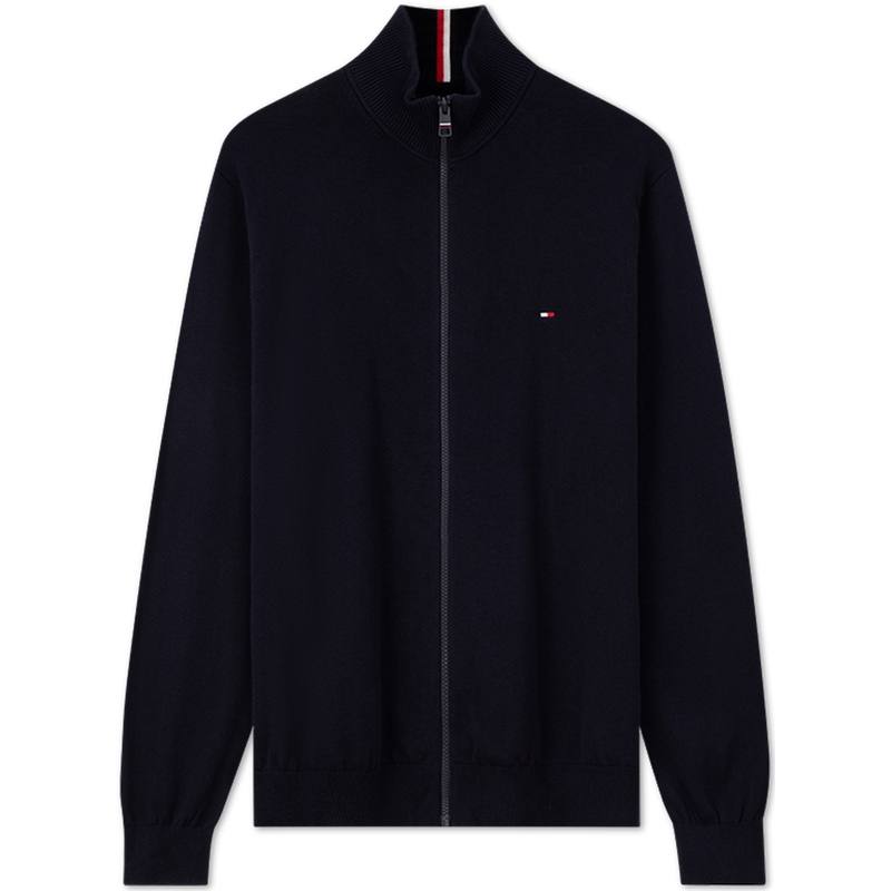Tommy Hilfiger Knitwear Men's Navy Blue FAP Stand Collar Moderate Other