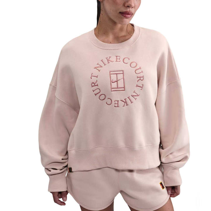 Nike NikeCourt Heritage Phoenix Fleece Women's Over-Oversized Crew-Neck Sweatshirt