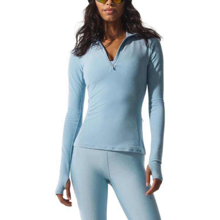 Alo Yoga Regular Sleeve Long Sleeved T Shirt Women's