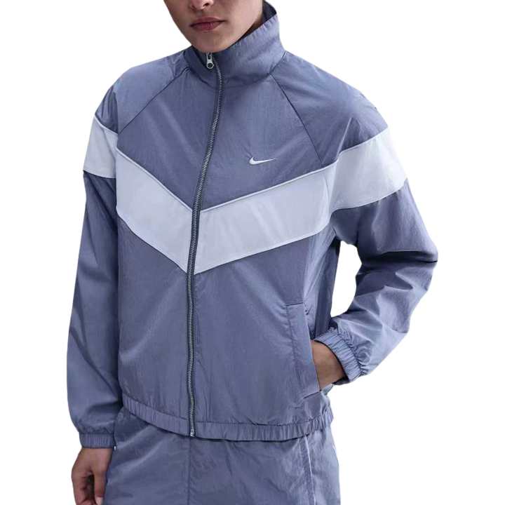 Nike Nike WINDRUNNER Jackets Women's World Indigo/Pure Platinum/Pure Platinum/Sail White Stand Collar Moderate Other
