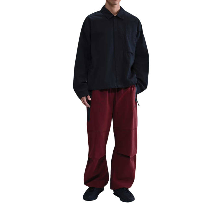 Nike Nike Knitted Sweatpants Men's Dark Team Red/Dark Team Red/Black Moderate Wide Leg Pants