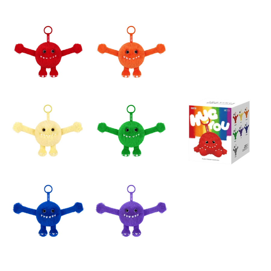 POP MART POP MART INSTINCTOY Plush Mini Pendant Mystery Boxes Single Mystery Box/Full Box 6 Pcs
