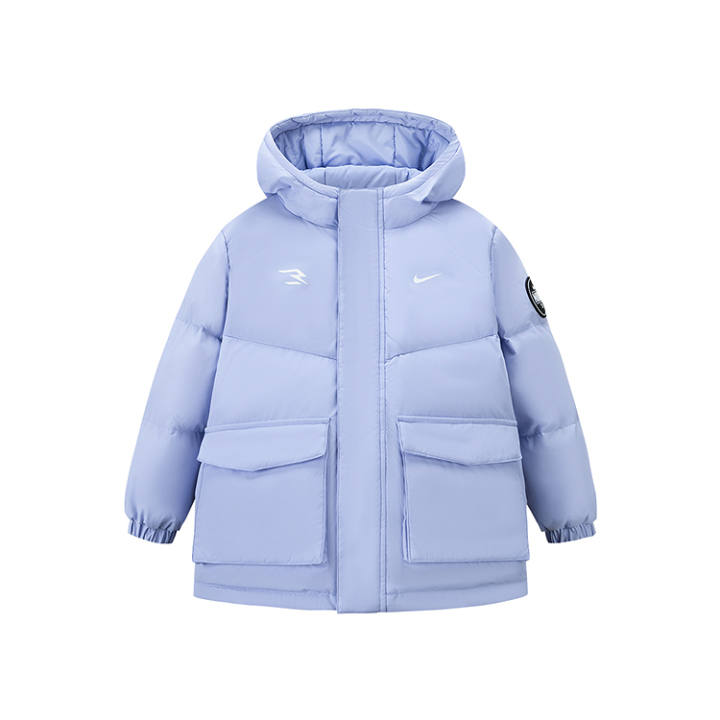 Nike Nike Kids Down Jackets Hooded Thickened