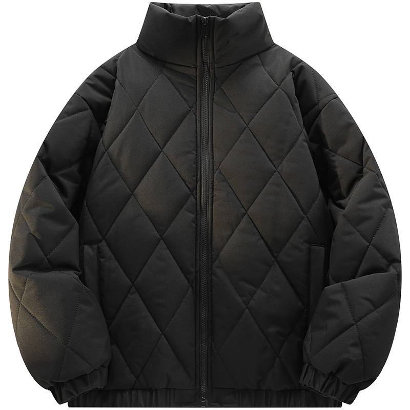 BALENO Puffer Jackets Unisex Stand Collar Thickened Padded Puffer Jacket