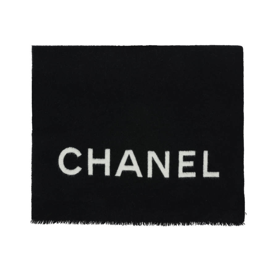 CHANEL Cashmere Knit Scarves Unisex