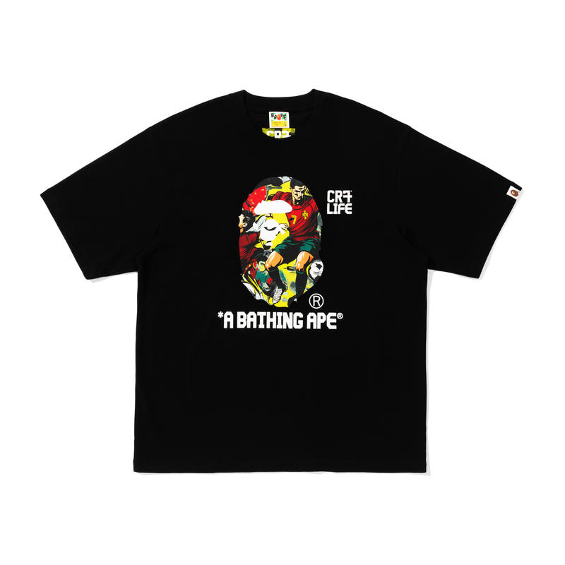 A BATHING APE CR7 LIFE FW25 T Shirt Men's