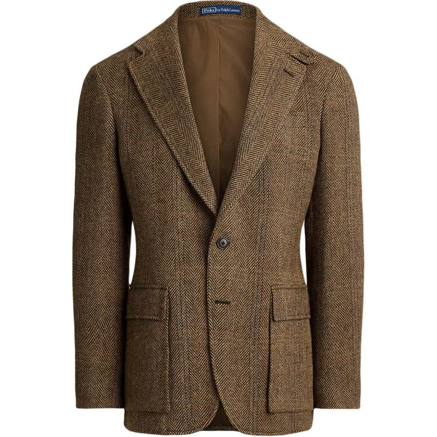 Polo Ralph Lauren three-button tweed blazer