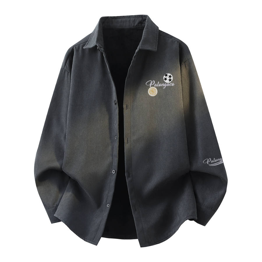 PAL ONGACO Shirts Unisex Lapel Moderate