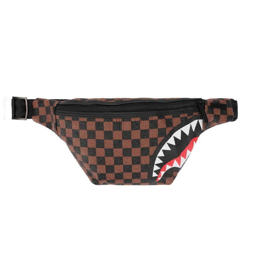 SPRAYGROUND PVC Fanny Pack Regular Unisex Brown