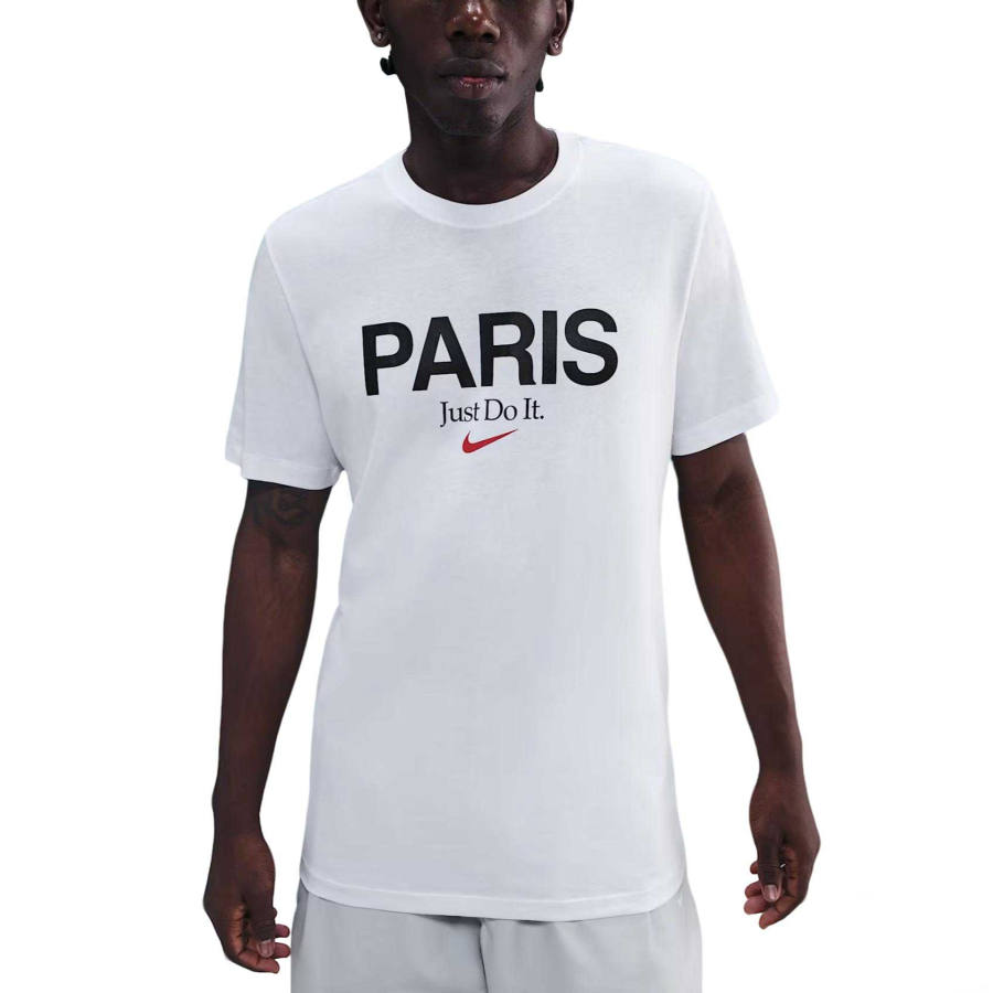 Nike Nike Sportswear T Shirts Men's White Crew Neck