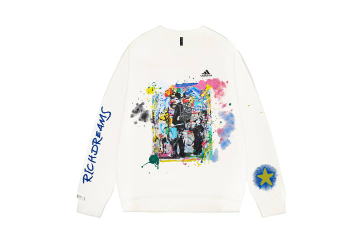 Adidas Adidas LABEL Sweatshirt Unisex White