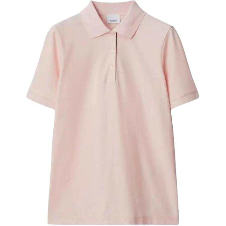 Burberry SS25 Polo Shirt Men's Pink