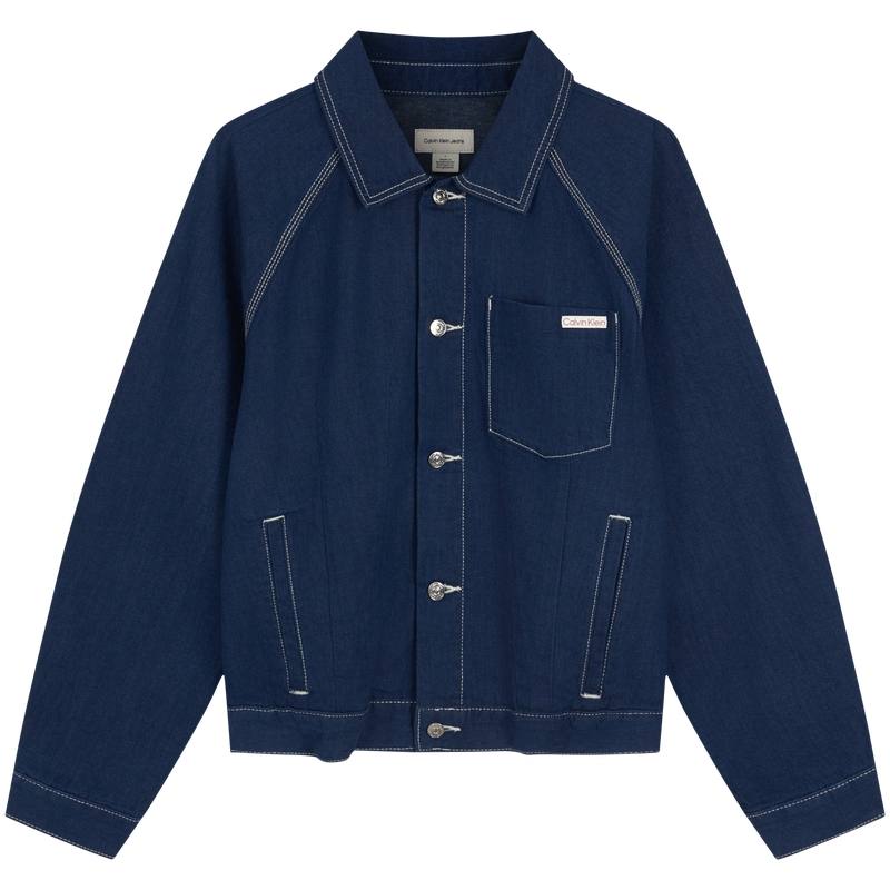 CALVIN KLEIN Denim Jacket Men's Gift Box Set Included