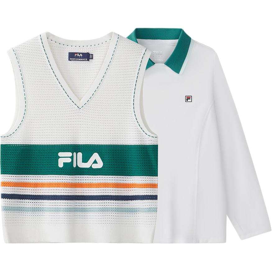 FILA KIDS Vest Jade White Kids'
