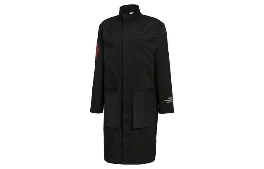PUMA PUMA Trench Coats Unisex Stand Collar Moderate