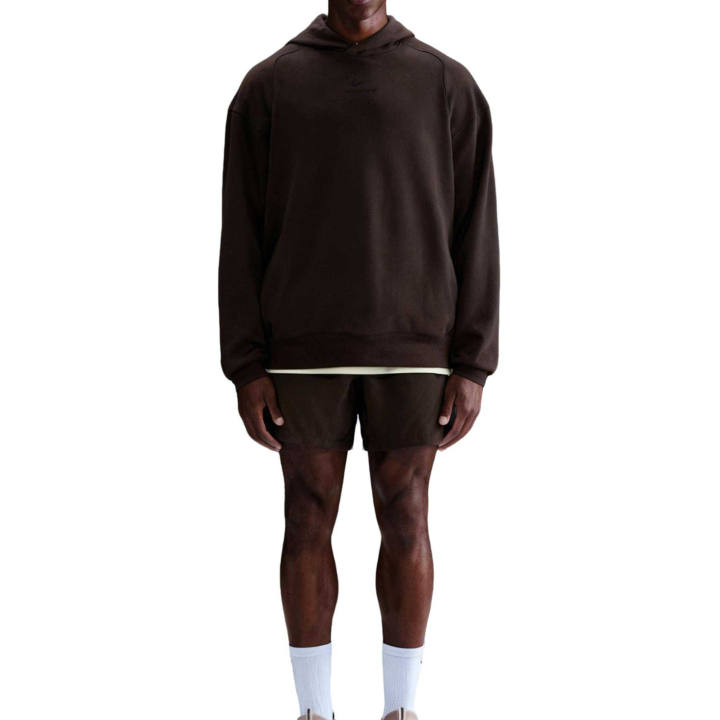 Nike Nike Pro Sweatshirts Men's Baroque Brown/Black Hooded Moderate Regular