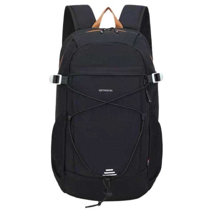 SEPTWOLVES SEPTWOLVES Fabric Backpack Regular Unisex Black/Blue