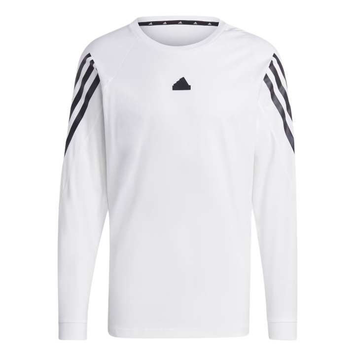 Adidas Adidas Sweatshirts Men's White Crew Neck Moderate