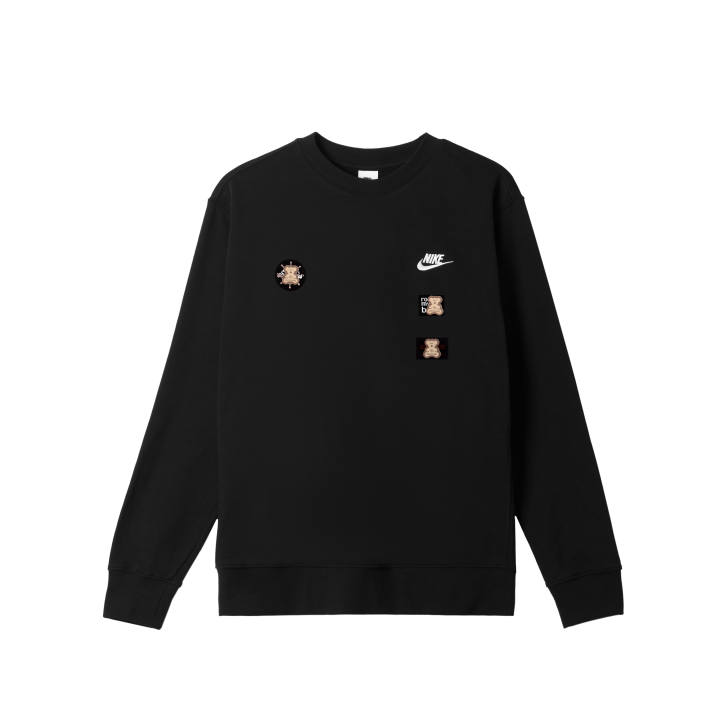 Nike Nike Sweatshirts Men's Black Crew Neck Moderate