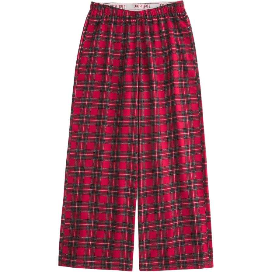 Hollister/ Casual Pants Women's Red Moderate Straight Fit Pants