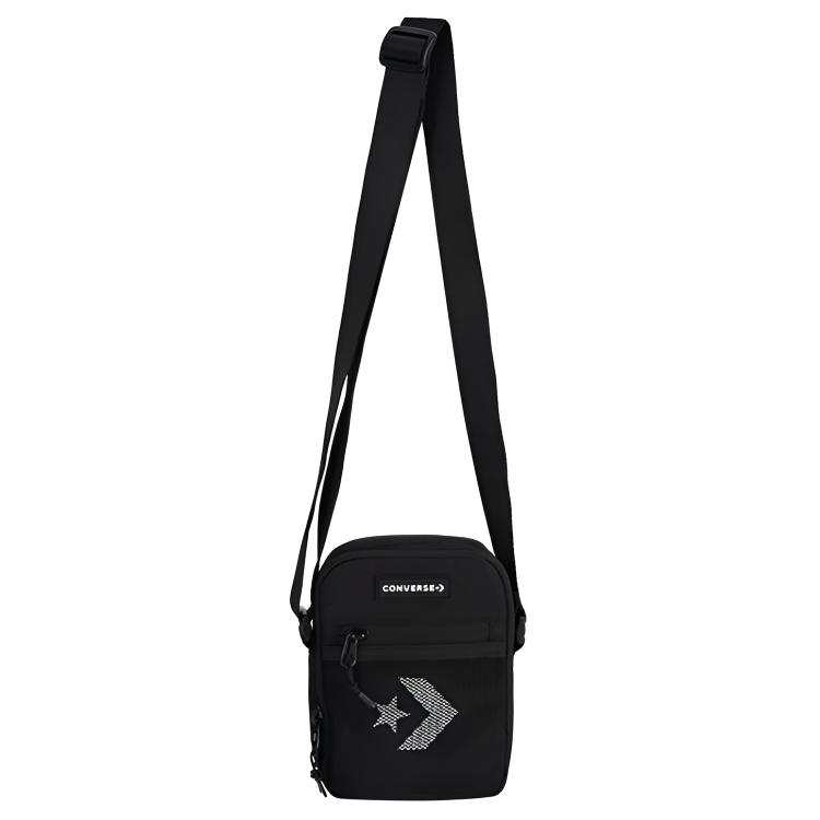 Converse Crossbody Polyester Shoulder Bag, Crossbody Bag Unisex Dark Gray