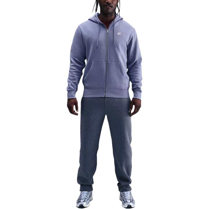 Nike Nike Club Sweatshirts Men's World Indigo/World Indigo/White Hooded Moderate Regular