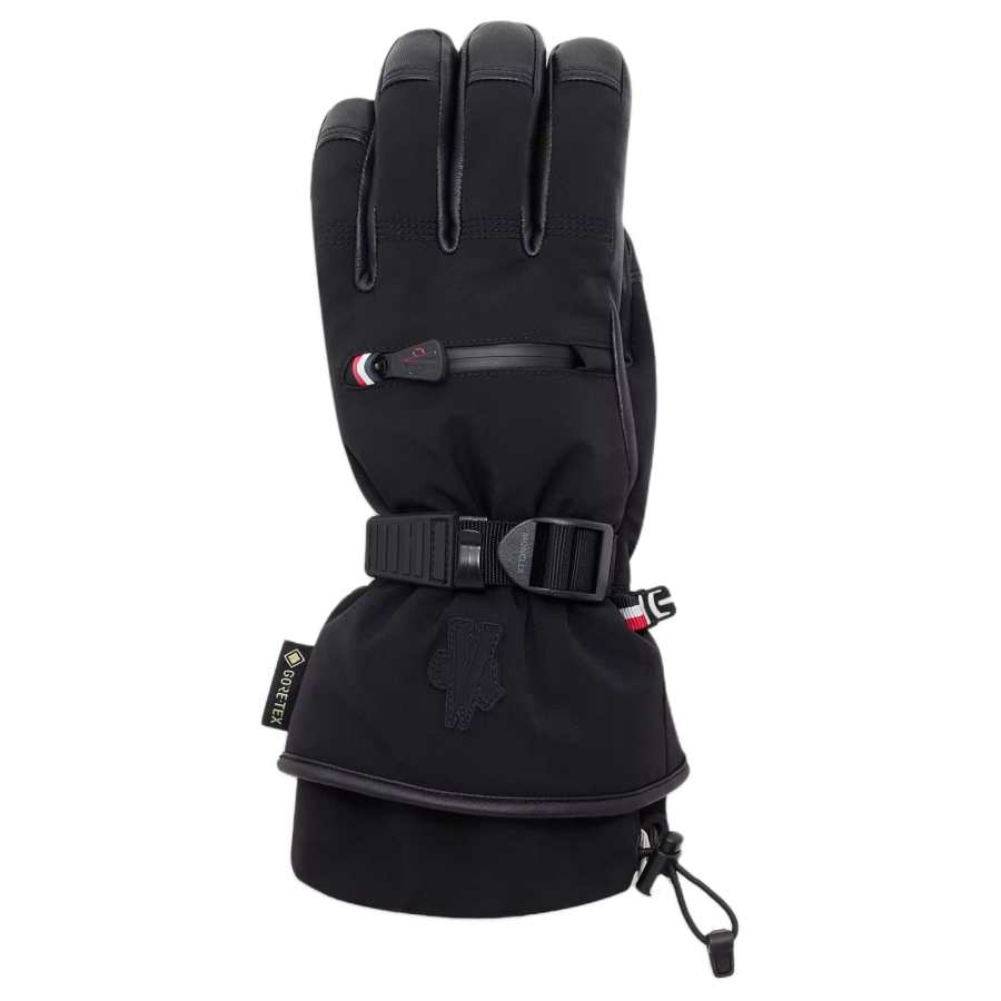 Moncler Sports Gloves Women's Black/Pink/Brown