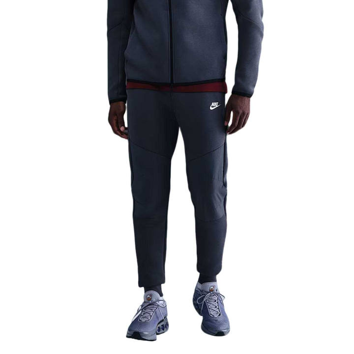 Nike Nike Knitted Sweatpants Men's Thunder Blue/Thunder Blue/Metallic Silver Moderate Cuffed Pants