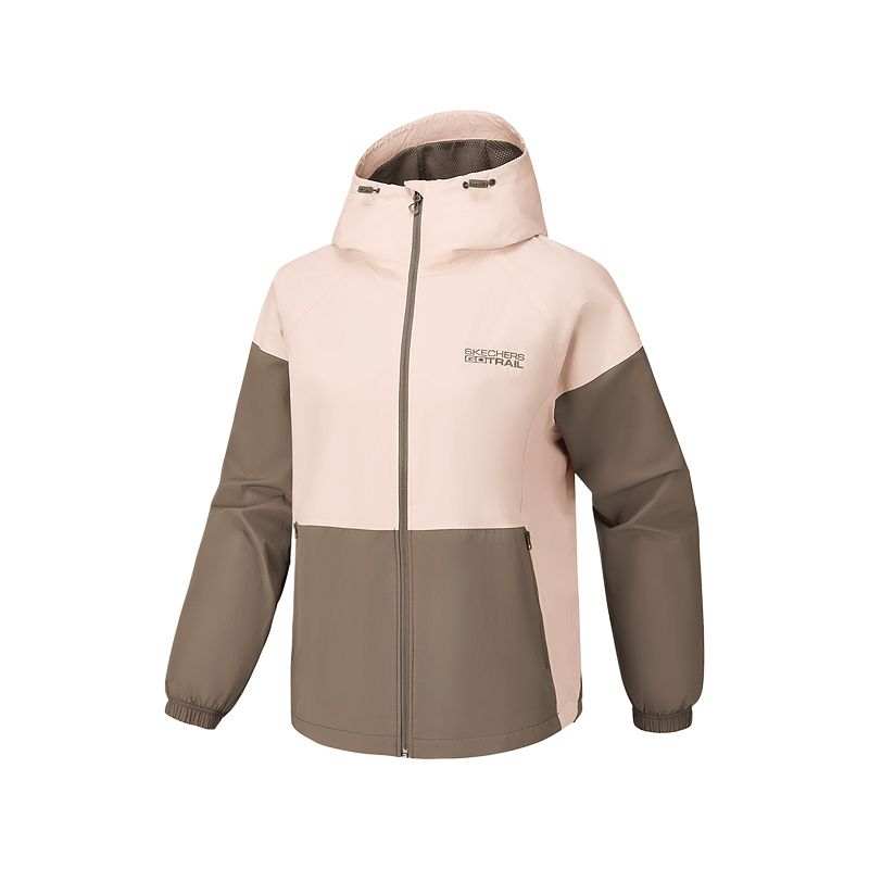 Skechers Jackets Women's Misty Pink 028B Hooded Moderate Other