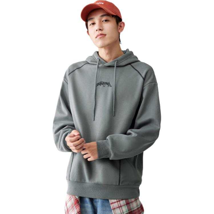 361° Sweatshirts Men's Star Gray Hooded Moderate Regular