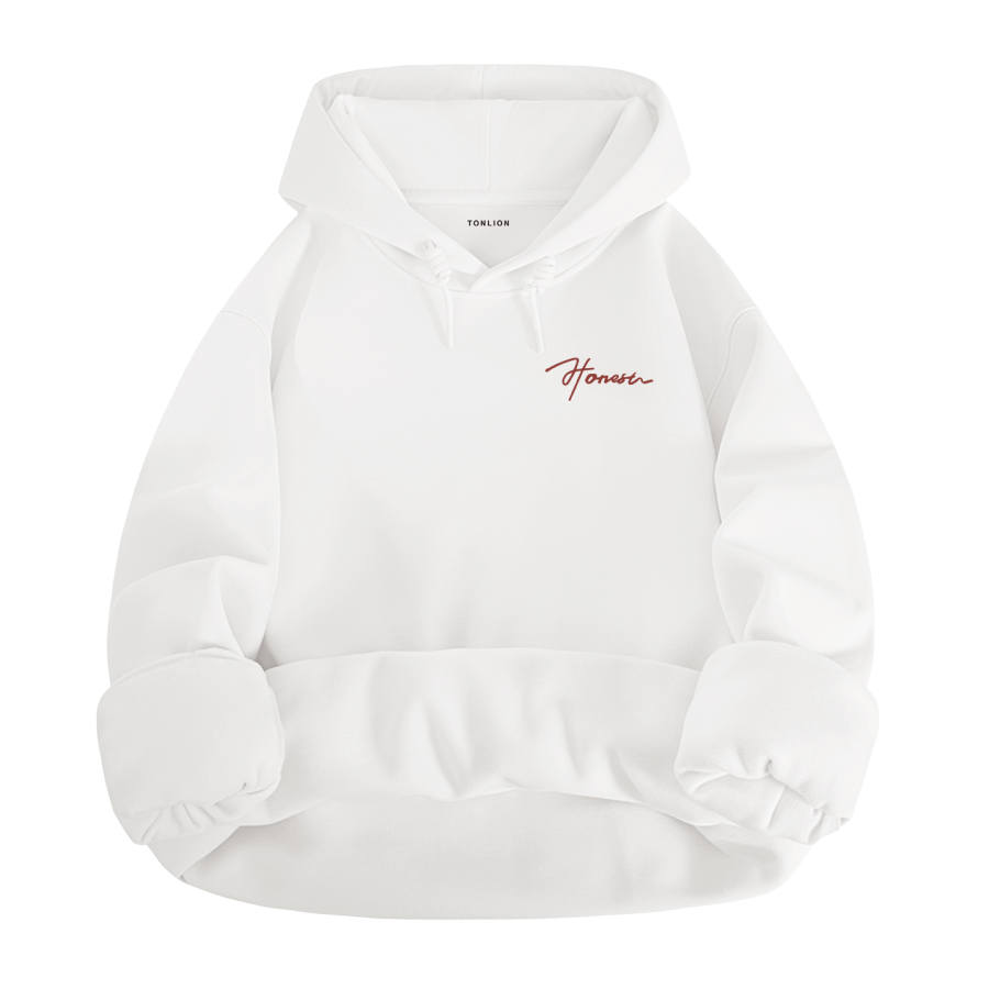 Tonlion Sweatshirts Unisex Hooded Thickened Heavyweight