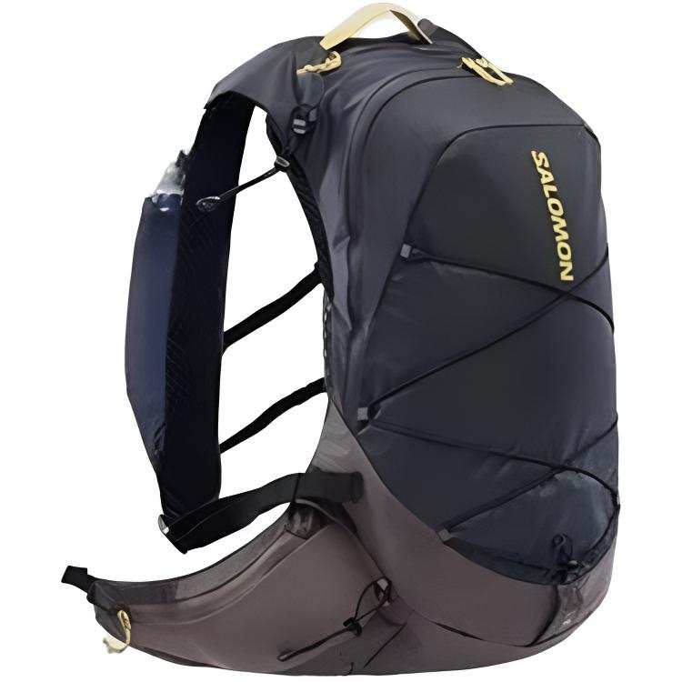 SALOMON 15L Mountaineering Bag Outdoor Bag Multicolor Dark Gray & Black & Iron Gray Unisex