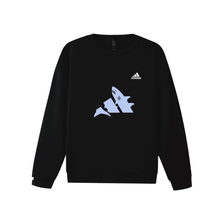 Adidas Adidas Sweatshirts Unisex Black Crew Neck Moderate Regular