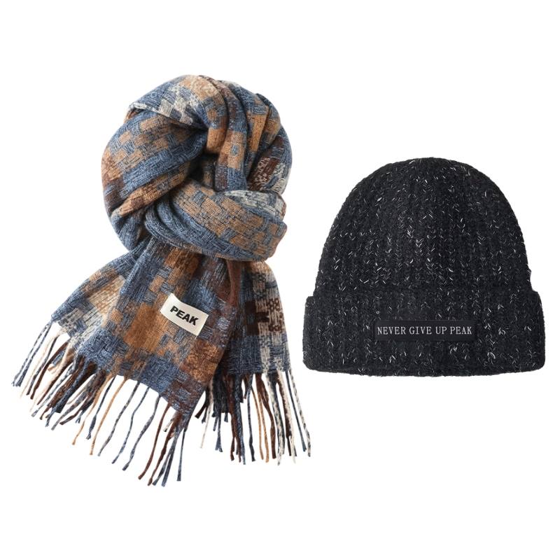 PEAK PEAK 100% Polyester Knit Scarves Women's