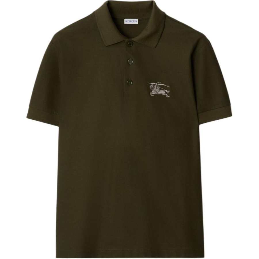 Burberry Polo Shirt Men's Marsh Green