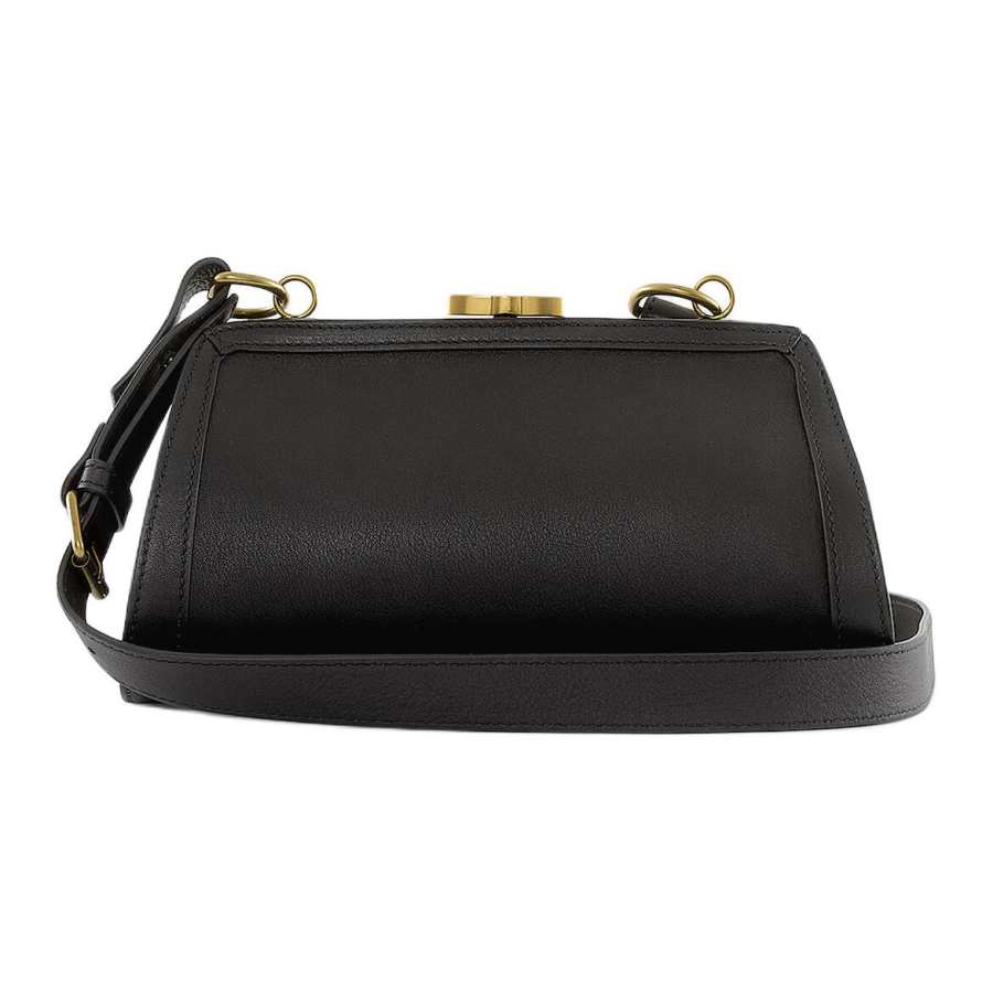 Vivienne Westwood Cow Leather Crossbody Bags Women's Black