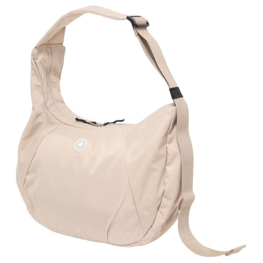 Le Coq Sportif Nylon Shoulder Bag Unisex Ecru