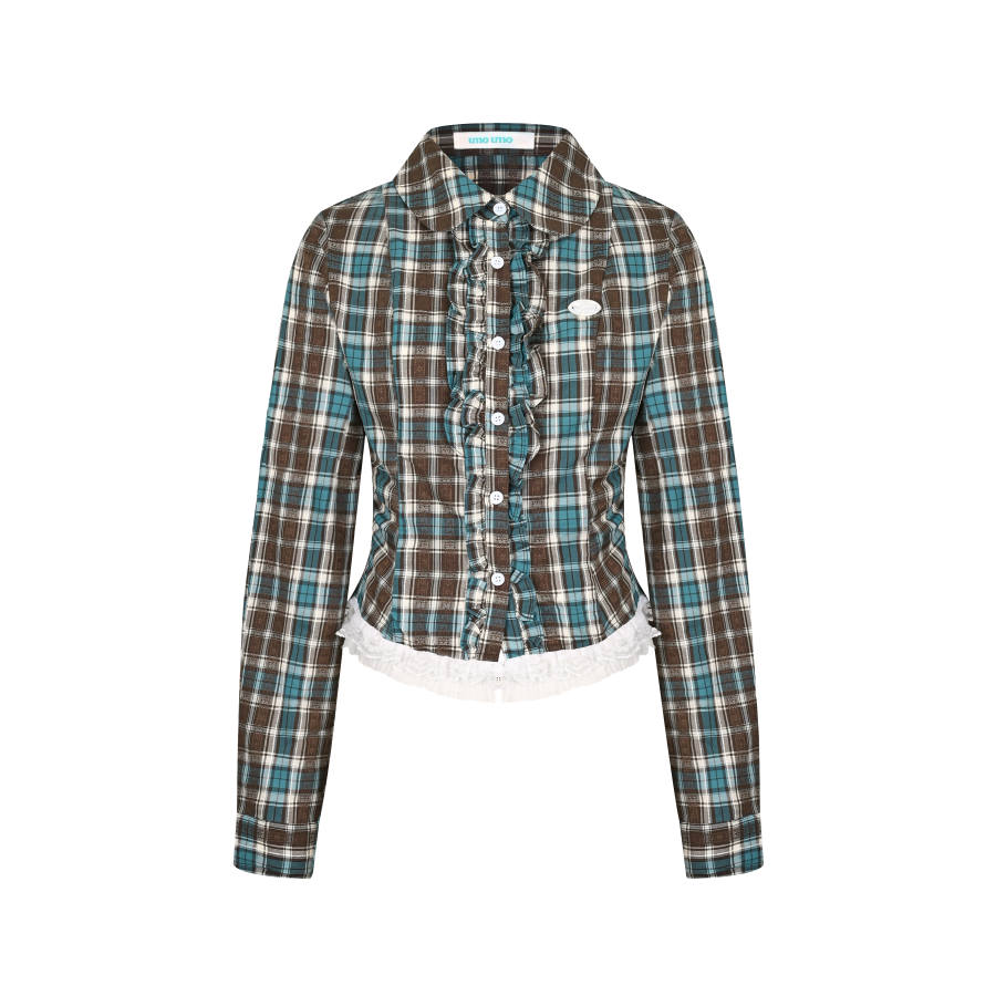 Umoumo Shirts Women's Peter Pan Collar Moderate Other